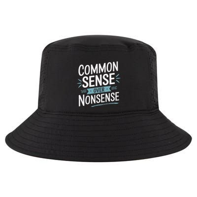 Common Sense Over Nonsense Cool Comfort Performance Bucket Hat