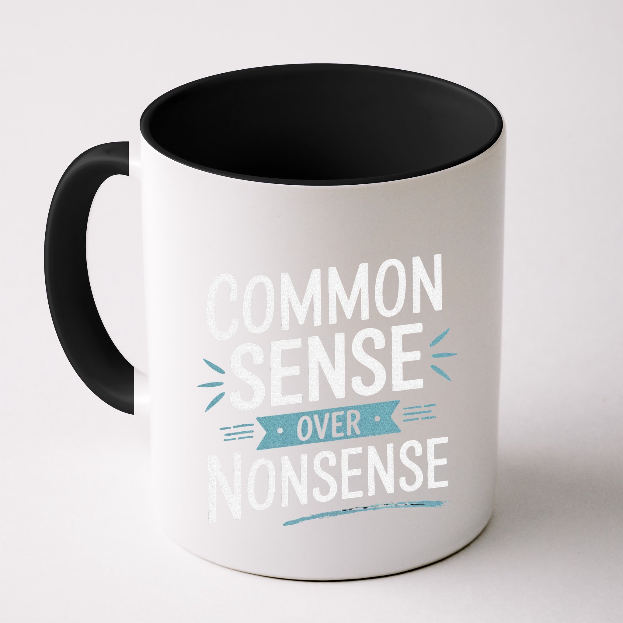 Common Sense Over Nonsense Mug