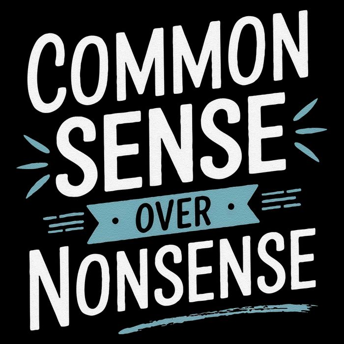 Common Sense Over Nonsense Mesh Reversible Basketball Jersey Tank