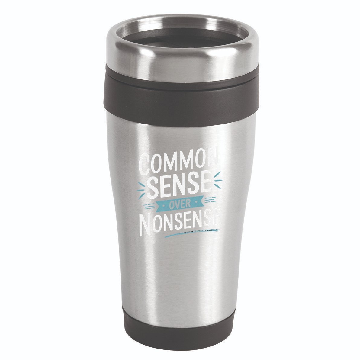 Common Sense Over Nonsense 16oz Travel Tumbler