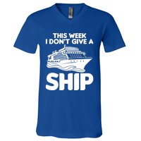 Cruise Ship Outfit Family Cruise Vacation Great Gift V-Neck T-Shirt