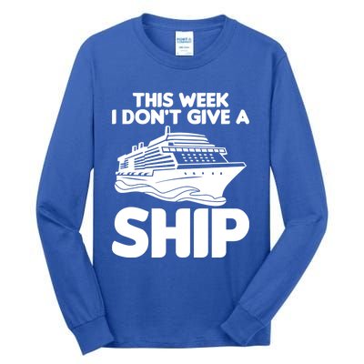 Cruise Ship Outfit Family Cruise Vacation Great Gift Tall Long Sleeve T-Shirt