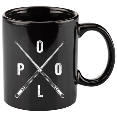 Cue Stick Pool Billiards Vintage Pool Player Team Gift 11oz C Handle Ceramic Mug