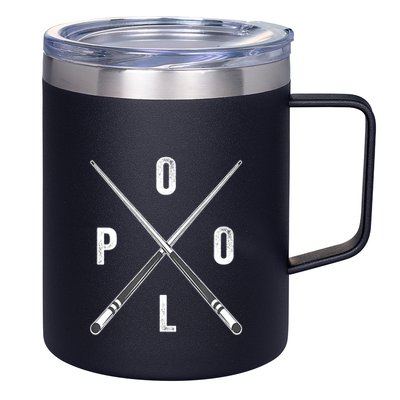 Cue Stick Pool Billiards Vintage Pool Player Team Gift 12oz Stainless Steel Coffee Mug