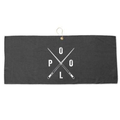 Cue Stick Pool Billiards Vintage Pool Player Team Gift Large Microfiber Waffle Golf Towel