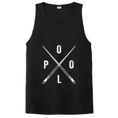Cue Stick Pool Billiards Vintage Pool Player Team Gift PosiCharge Competitor Tank