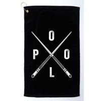 Cue Stick Pool Billiards Vintage Pool Player Team Gift Golf Towel