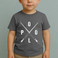 Cue Stick Pool Billiards Vintage Pool Player Team Gift Toddler T-Shirt