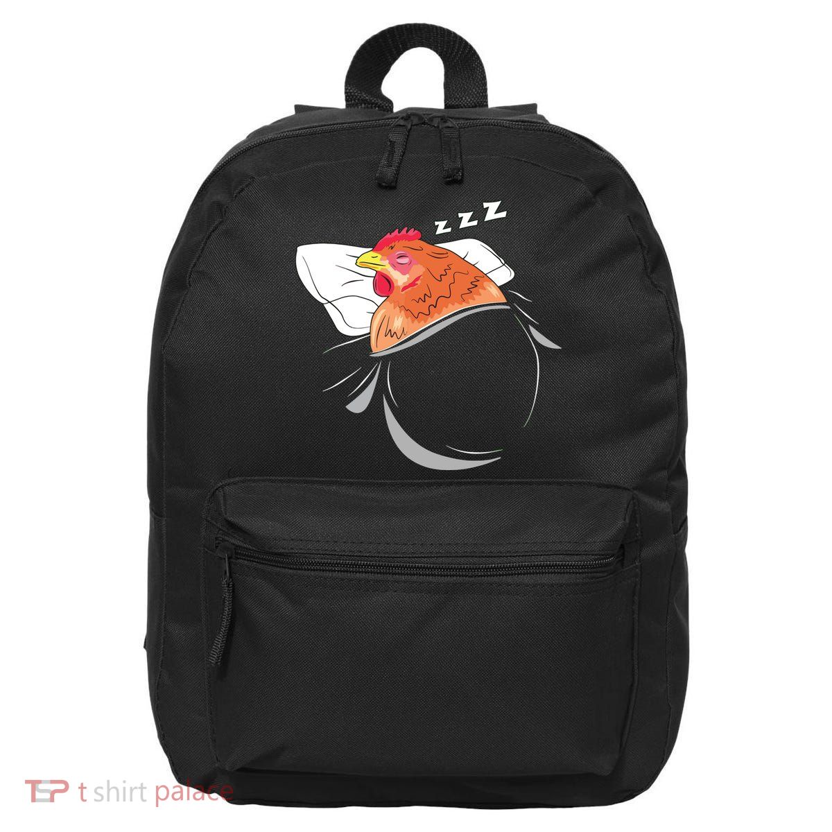 Chicken Sleeping Pajamas Nap PJs Outfit Farmer Gift Chicken 16 in Basic Backpack