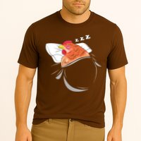 Chicken Sleeping Pajamas Nap PJs Outfit Farmer Gift Chicken Cooling Performance Crew T-Shirt