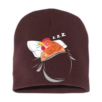 Chicken Sleeping Pajamas Nap PJs Outfit Farmer Gift Chicken Short Acrylic Beanie