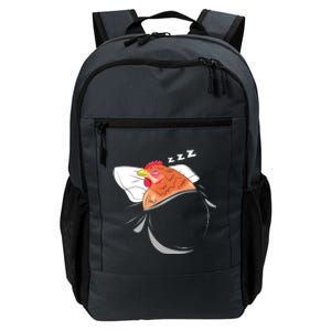 Chicken Sleeping Pajamas Nap PJs Outfit Farmer Gift Chicken Daily Commute Backpack