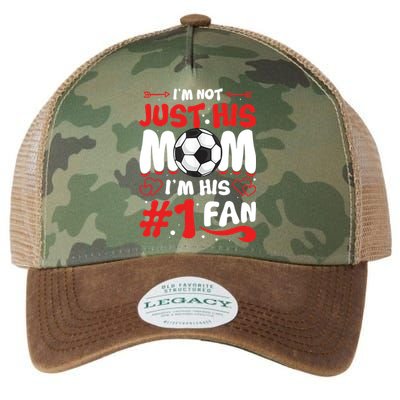 Cute Soccer Player Mom Funny Mother's Day Sport Fan Mom Tank Top Legacy Tie Dye Trucker Hat