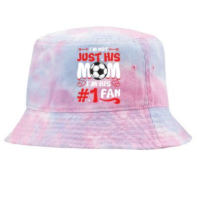 Cute Soccer Player Mom Funny Mother's Day Sport Fan Mom Tank Top Tie-Dyed Bucket Hat