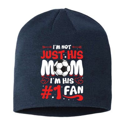 Cute Soccer Player Mom Funny Mother's Day Sport Fan Mom Tank Top Sustainable Beanie