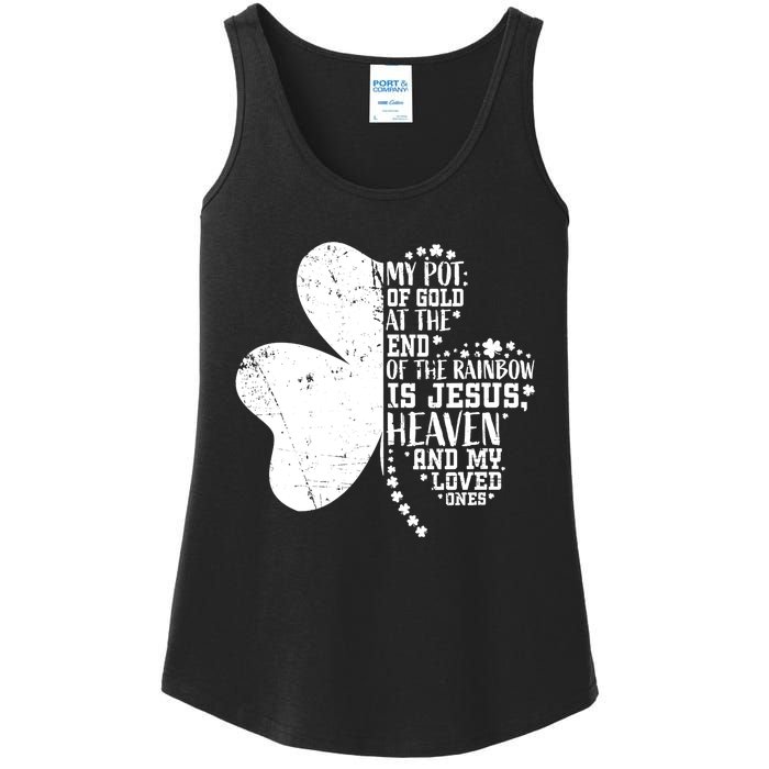 Christian St Patricks Day Wo Religious Ladies Essential Tank