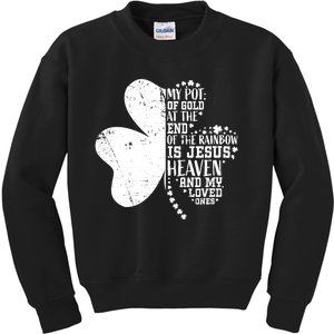 Christian St Patricks Day Wo Religious Kids Sweatshirt