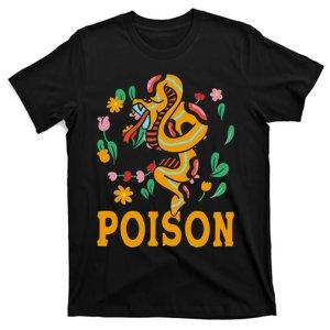 Cobra Snake Poisonous Serpents Lover Snake Handler T-Shirt