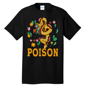 Cobra Snake Poisonous Serpents Lover Snake Handler Tall T-Shirt