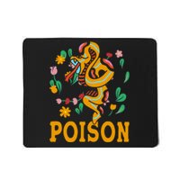 Cobra Snake Poisonous Serpents Lover Snake Handler Mousepad