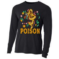 Cobra Snake Poisonous Serpents Lover Snake Handler Cooling Performance Long Sleeve Crew