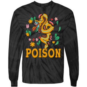 Cobra Snake Poisonous Serpents Lover Snake Handler Tie-Dye Long Sleeve Shirt