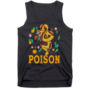 Cobra Snake Poisonous Serpents Lover Snake Handler Tank Top