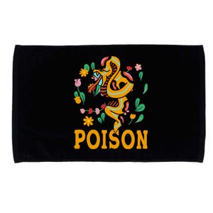 Cobra Snake Poisonous Serpents Lover Snake Handler Microfiber Hand Towel