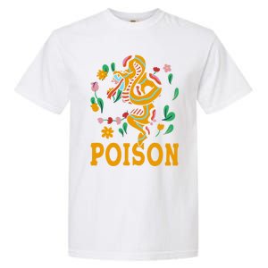 Cobra Snake Poisonous Serpents Lover Snake Handler Garment-Dyed Heavyweight T-Shirt