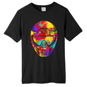 Color Splash Paintball Mask Paintballer Paintballing Tall Fusion ChromaSoft Performance T-Shirt