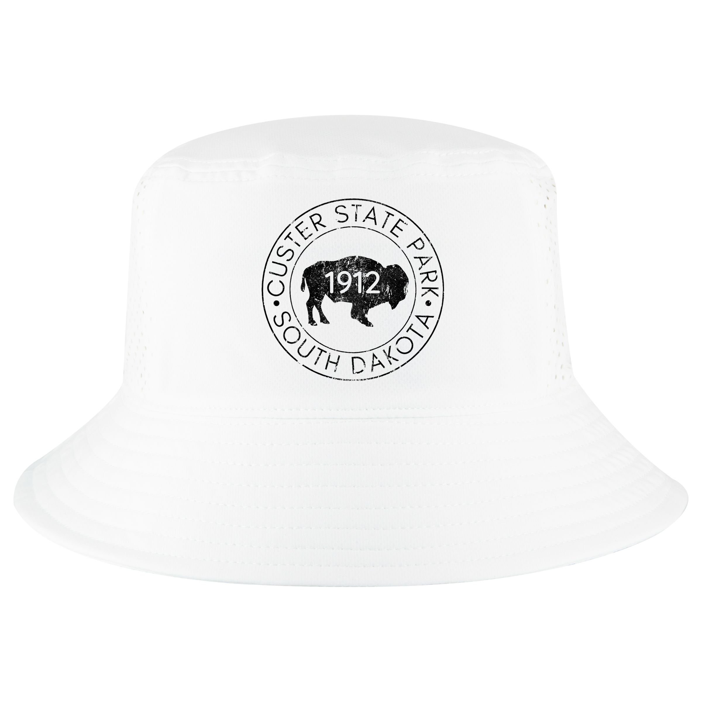 Custer State Park South Dakota Buffalo Hiking Travel Cool Comfort Performance Bucket Hat