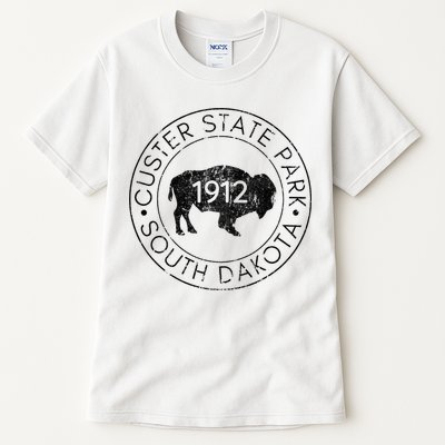 Custer State Park South Dakota Buffalo Hiking Travel Tall T-Shirt