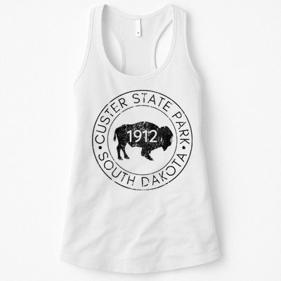 Custer State Park South Dakota Buffalo Hiking Travel Womens Tank Top