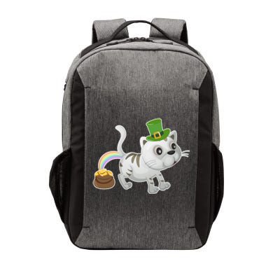 Cat St Patrick's Day Cat Lovers Leprechaun Lucky Irish Green Gift Vector Backpack