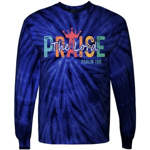 Christian Saying Praise The Lord Jesus God Faith Bible Tie-Dye Long Sleeve Shirt