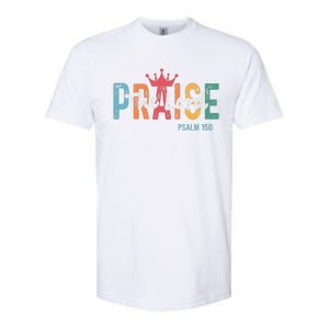 Christian Saying Praise The Lord Jesus God Faith Bible Softstyle CVC T-Shirt