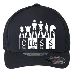 Chess Sets Periodic Table Elements Flexfit Unipanel Trucker Cap