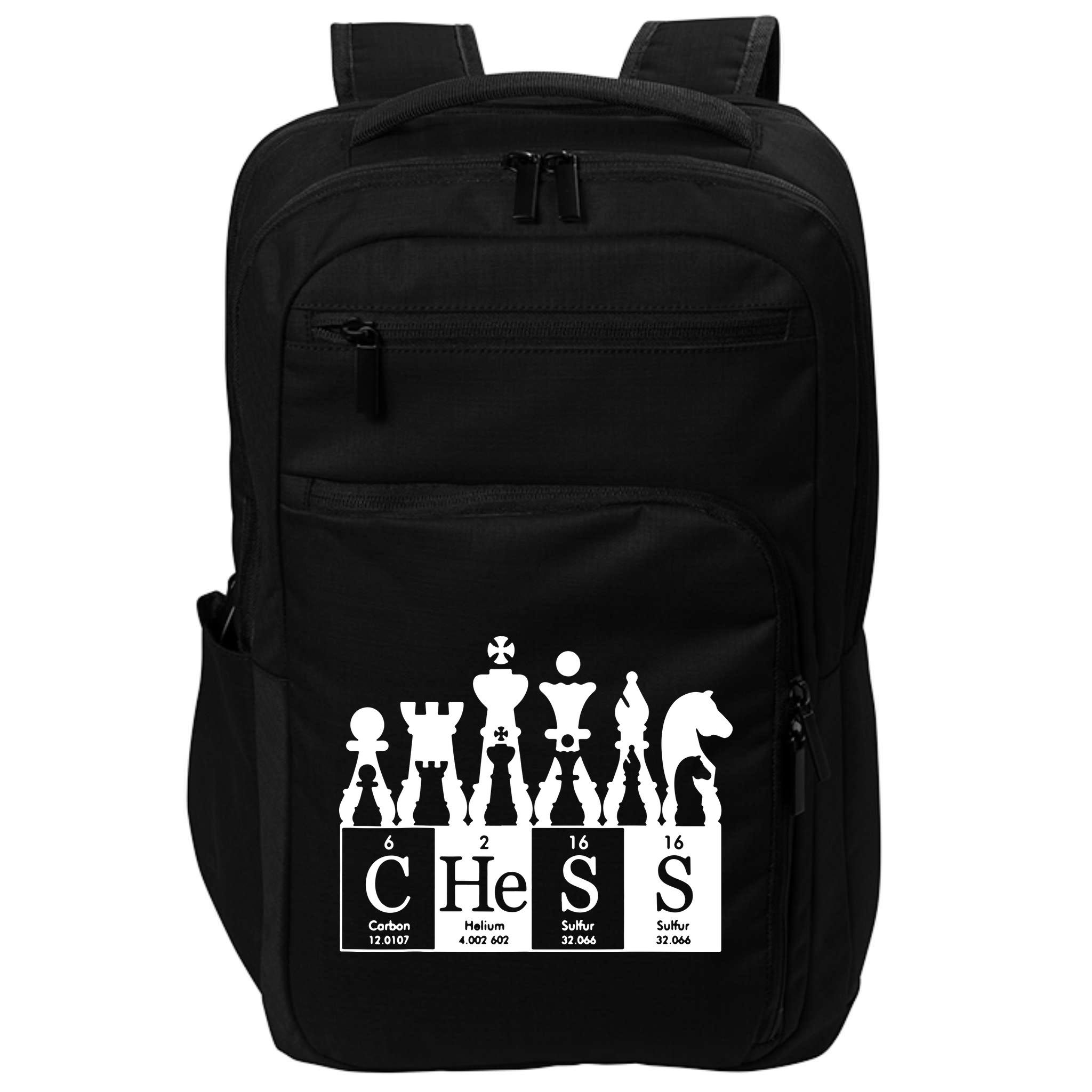 Chess Sets Periodic Table Elements Impact Tech Backpack