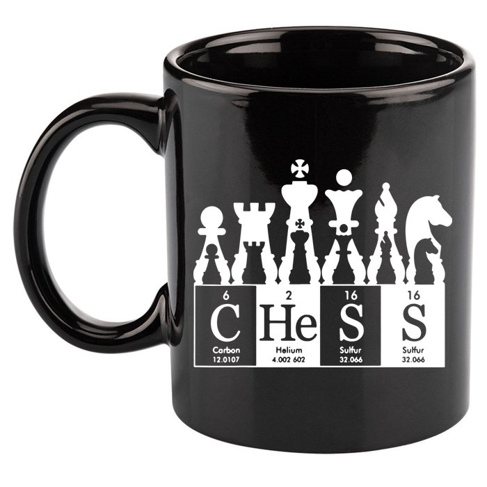 Chess Sets Periodic Table Elements 11oz C Handle Ceramic Mug