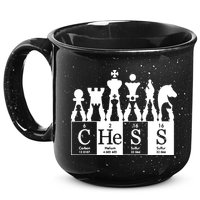 Chess Sets Periodic Table Elements 15oz Campfire Ceramic Mug