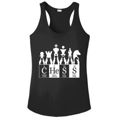 Chess Sets Periodic Table Elements Ladies PosiCharge Competitor Racerback Tank