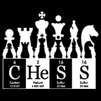 Chess Sets Periodic Table Elements Ladies PosiCharge Competitor Racerback Tank