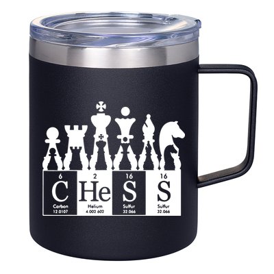 Chess Sets Periodic Table Elements 12oz Stainless Steel Coffee Mug