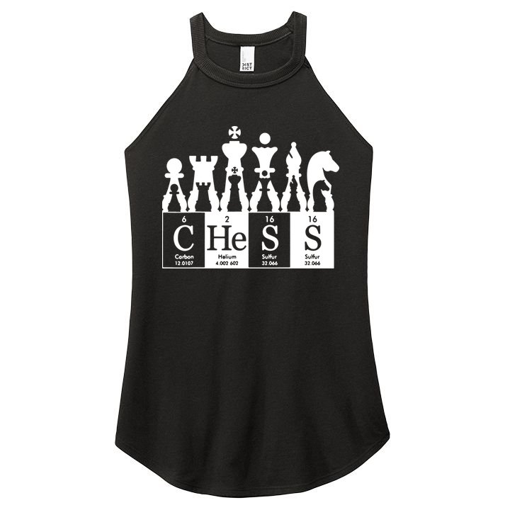 Chess Sets Periodic Table Elements Women's Perfect Tri Rocker Tank