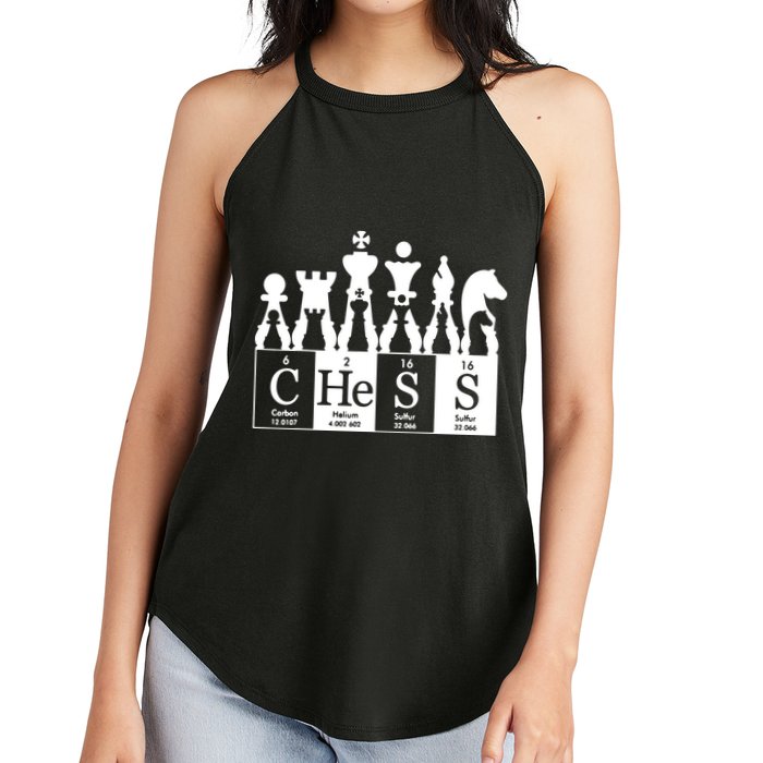 Chess Sets Periodic Table Elements Women's Perfect Tri Rocker Tank