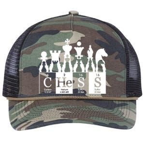 Chess Sets Periodic Table Elements Retro Rope Trucker Hat Cap