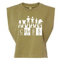 Chess Sets Periodic Table Elements Garment-Dyed Women's Muscle Tee
