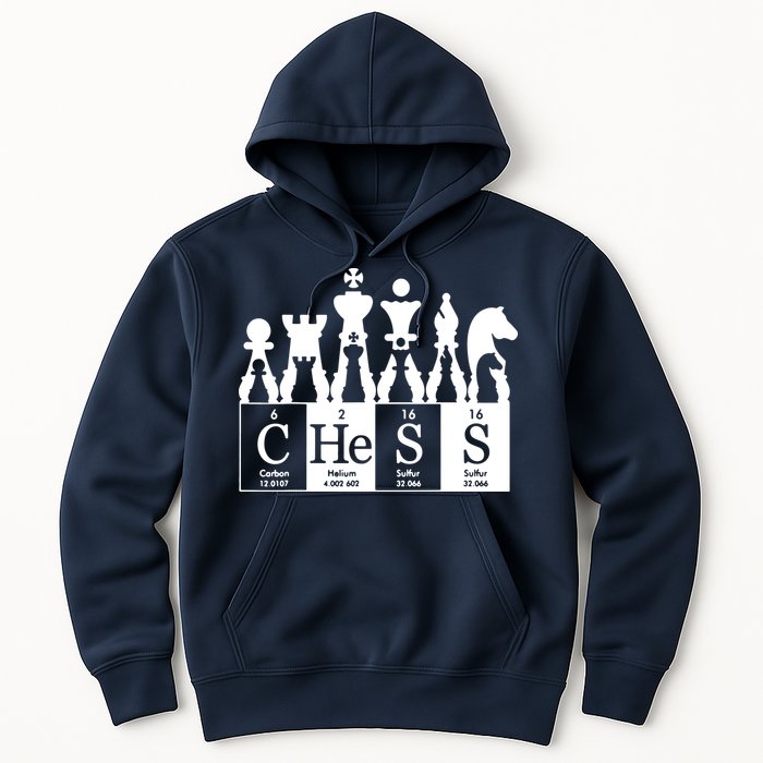 Chess Sets Periodic Table Elements Hoodie
