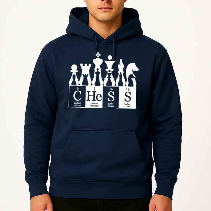Chess Sets Periodic Table Elements Hoodie
