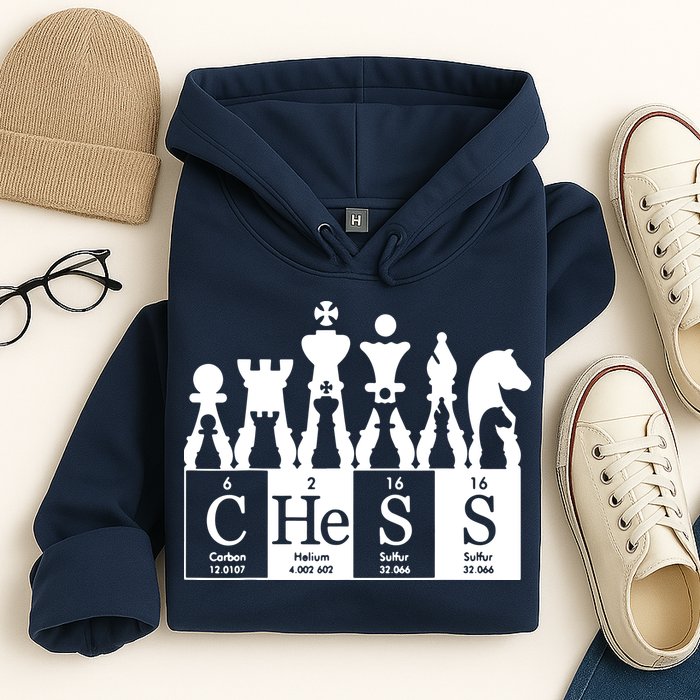 Chess Sets Periodic Table Elements Hoodie